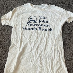 White John Newcombe tee